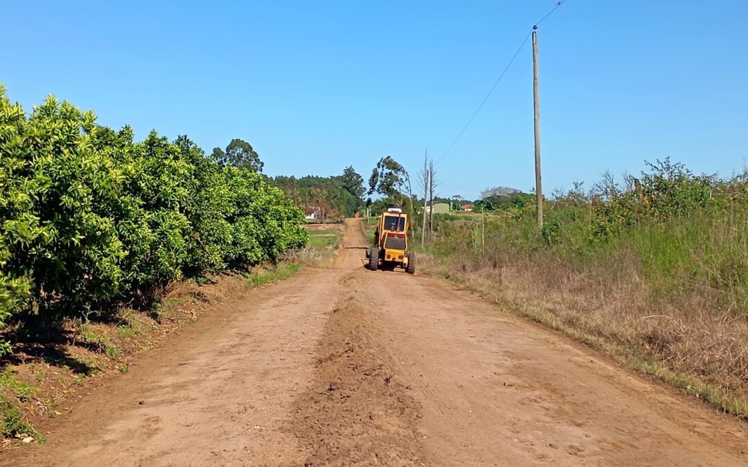El Municipio de Villa del Rosario continúa con el acondicionamiento de caminos rurales