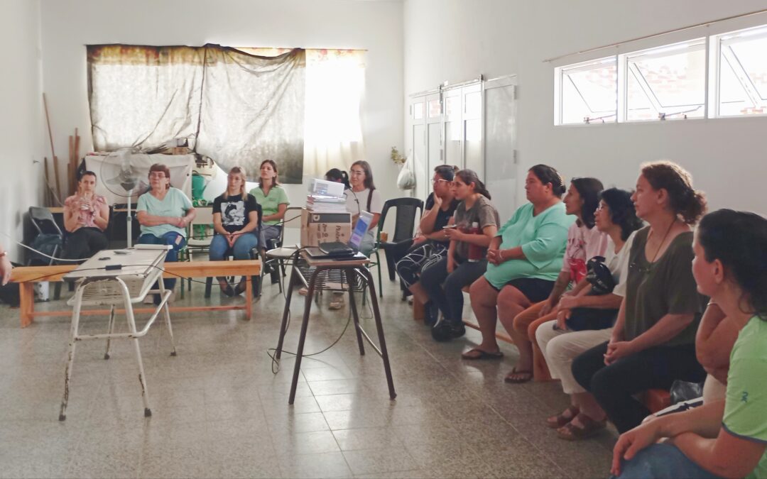 Villa del Rosario: Ofrecieron una charla sobre derechos y afectividad de las personas con discapacidad