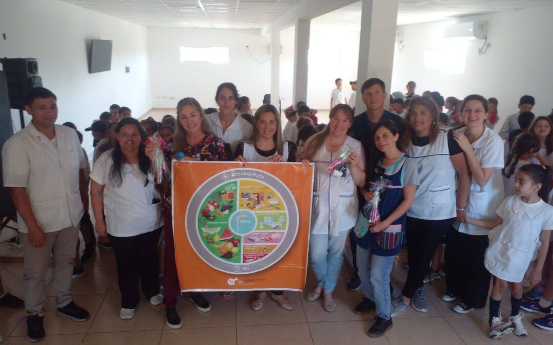 En la Escuela N° 6 “Granaderos de San Martín” desarrollan un proyecto que promueve hábitos saludables y el cuidado de la salud