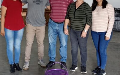 Concejales del oficialismo hacen su aporte para trabajos de pintura que se realizarán en el Centro de Jubilados y Pensionados de Villa del Rosario