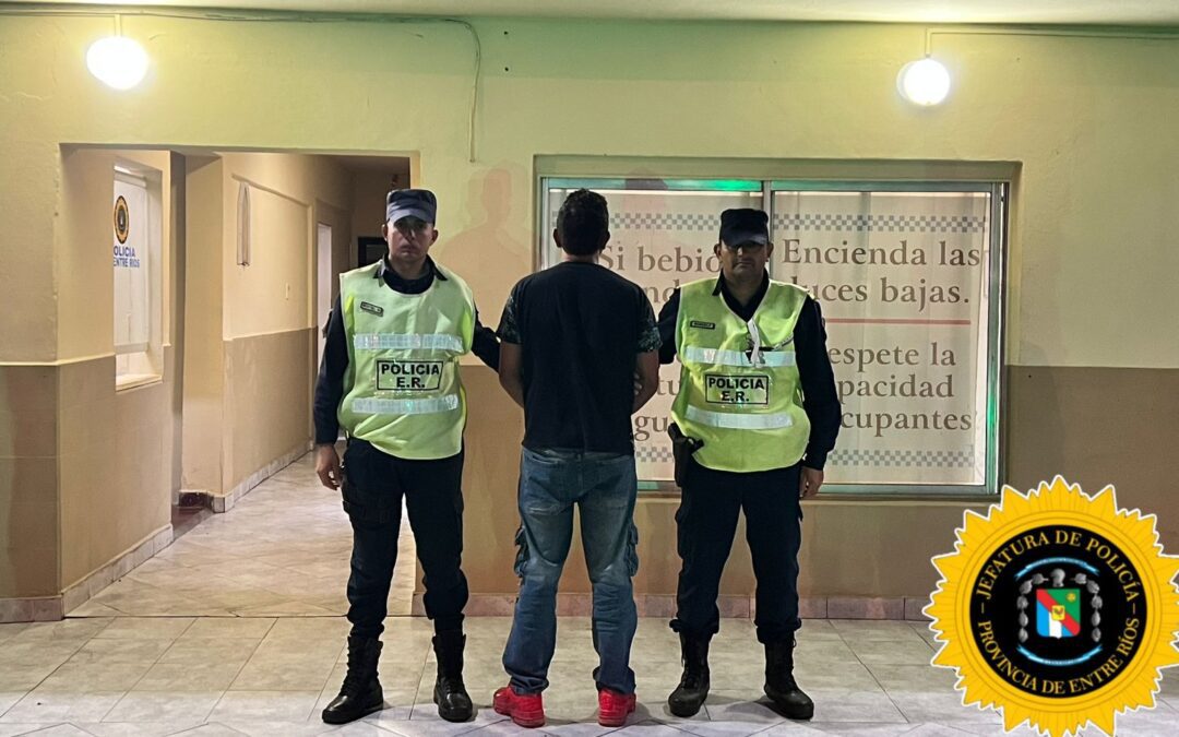 Un hombre con pedido de captura fue detenido en Paso Cerrito