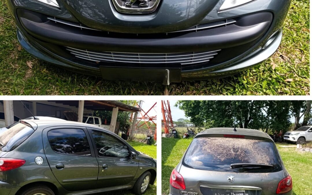 Secuestraron un vehículo con numeración adulterada en la comisaría de Villa del Rosario