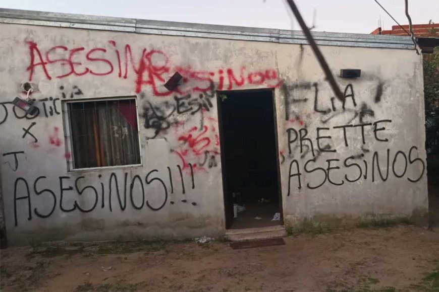 Justicia por mano propia: Atacaron e intentaron incendiar la casa de los imputados por el crimen de una joven en Concordia