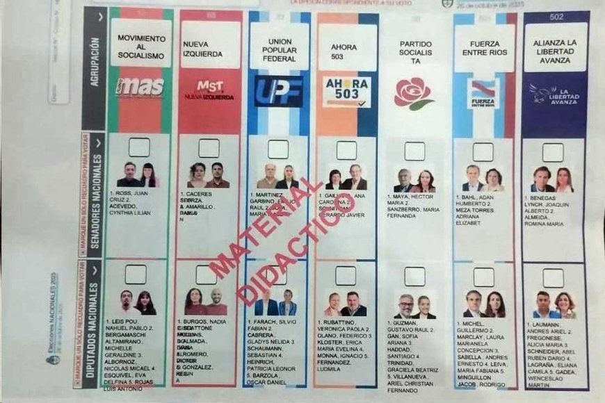 Sin sobres y con dos cabinas de votación simultáneas: Las novedades del nuevo sistema en Entre Ríos