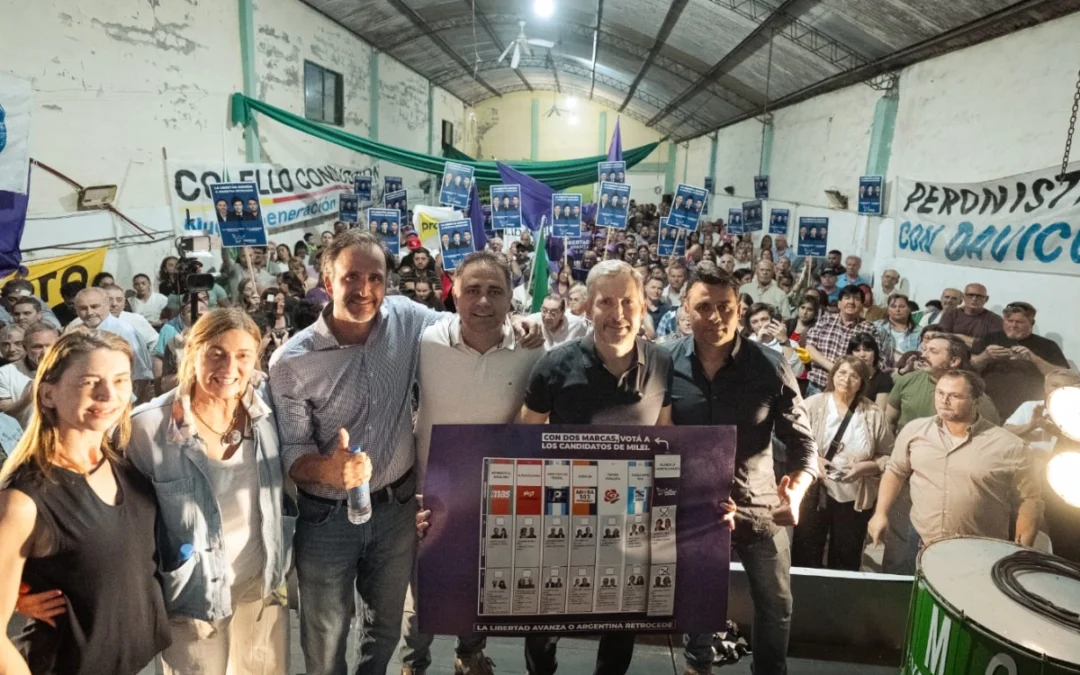 Frigerio cerró la campaña de La Libertad Avanza en Gualeguaychú y llamó a defender el cambio