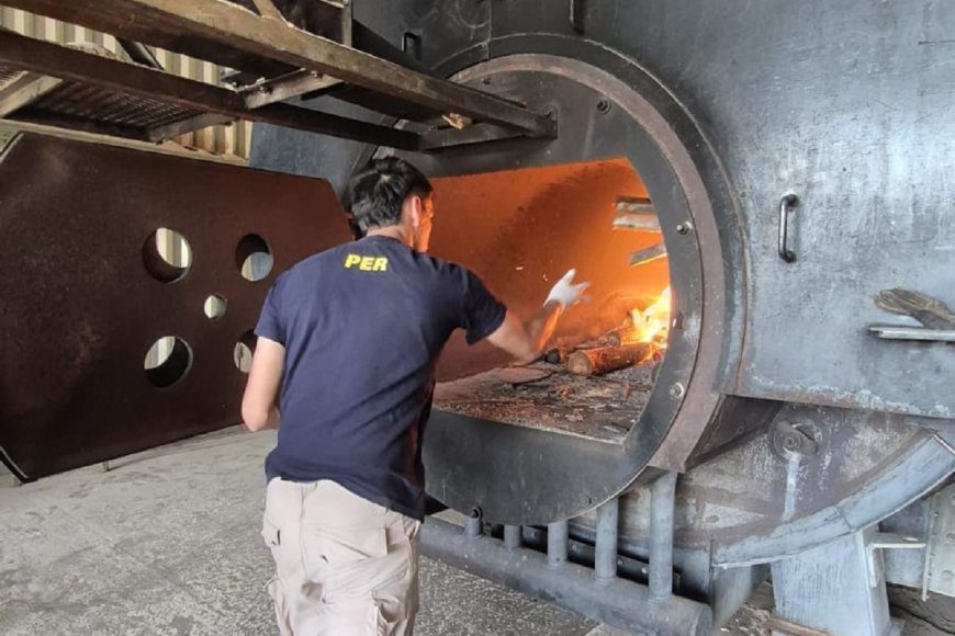 Destruyeron más de 380 kilos de droga secuestrada en la región