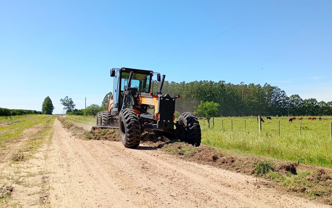 El Municipio de Villa del Rosario continúa con el acondicionamiento de caminos rurales