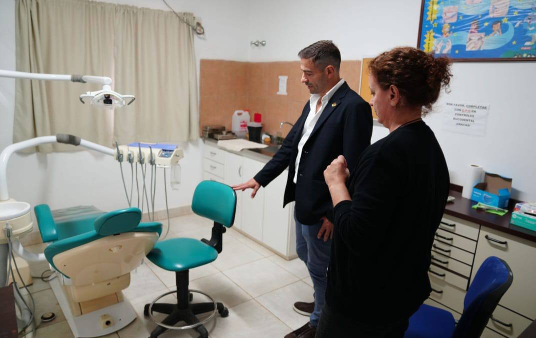 Tras las gestiones de Perini para que Provincia aporte a la salud local, el ministro Blanzaco visitó el CIC de Villa del Rosario