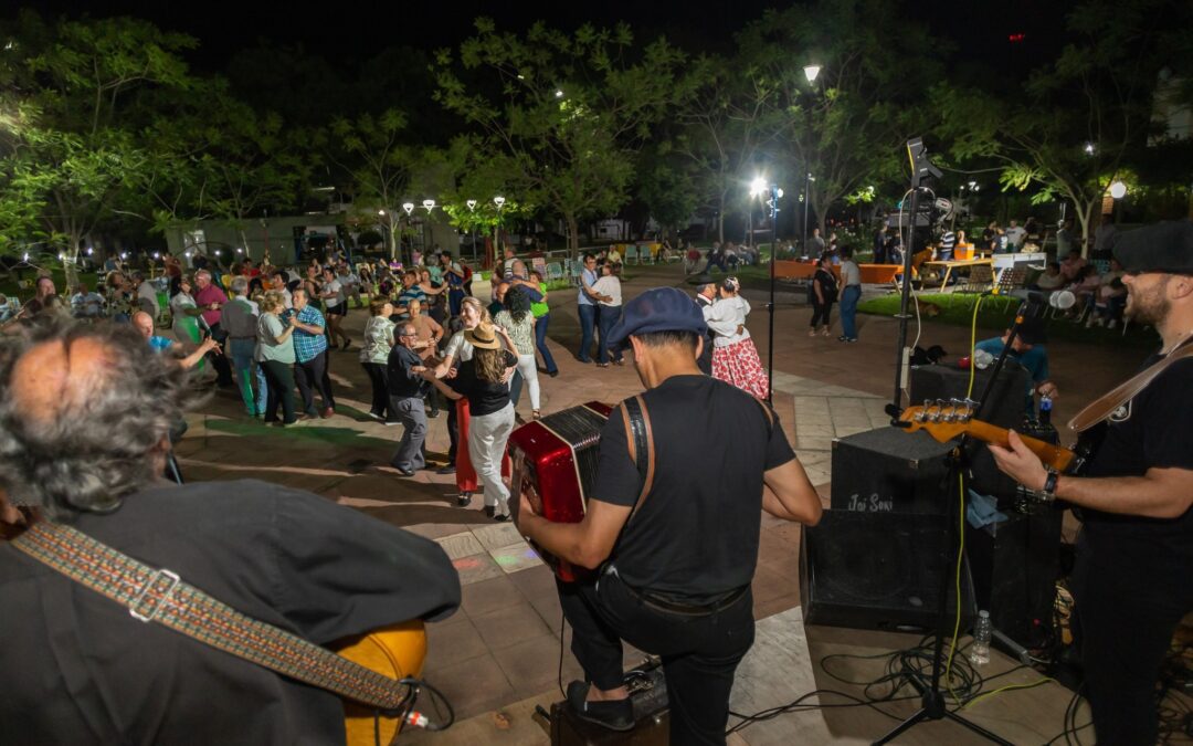 Con mucha música, baile y gran convocatoria, villa del Rosario vivió el 1° Encuentro por la Patria, la Cultura y la Tradición