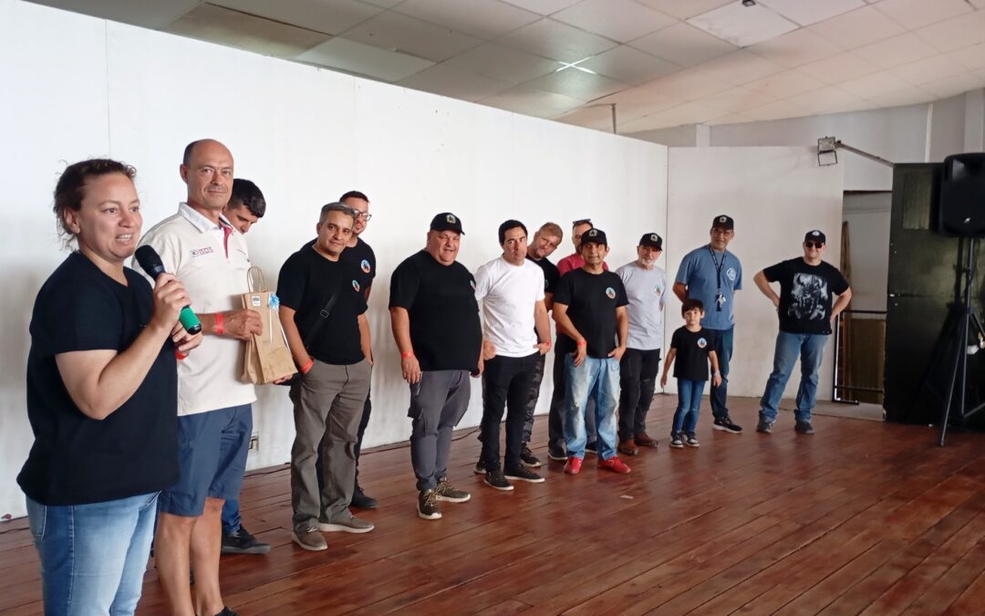 Vanina Perini participó del cierre del Mototurismo Entre Ríos en La Criolla