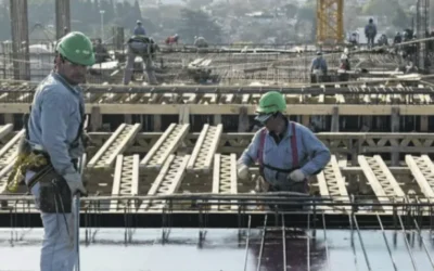 Datos del Indec: Fuerte caída de la construcción y la industria en julio