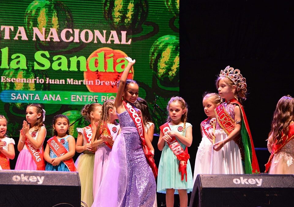 Abren inscripciones para postulantes a Florcita de la 11° Fiesta Nacional de la Sandía