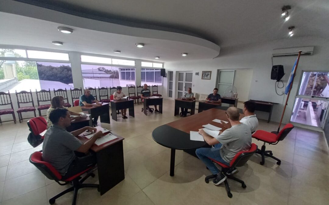 Con varios temas en el orden del día, sesiona este jueves el HCD de Villa del Rosario