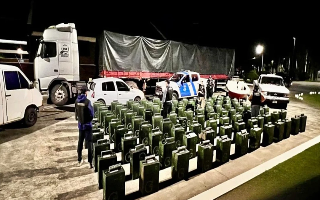 Por contrabando, se realizó un exitoso allanamiento en un predio rural de Concordia