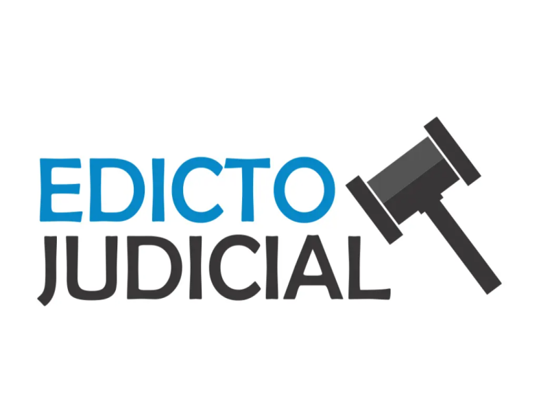 EDICTO JUDICIAL: solicitud de publicación