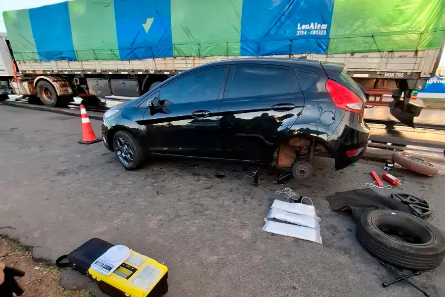 Valúan en más de $50 millones al cargamento de 14 kilos de cocaína incautado en Paso Cerrito