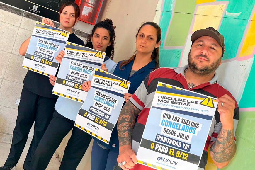 UPCN hace un “paro activo” en Entre Ríos para reclamar por el salario congelado