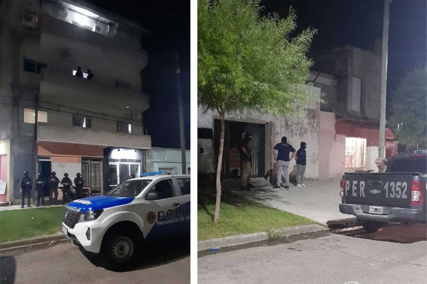 Narcotráfico y lavado de activos: 46 allanamientos a una organización en Paraná, Villa Urquiza, Diamante y Nogoyá