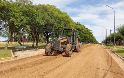 Tras la lluvia, el Municipio de Villa del Rosario reacondiciona caminos