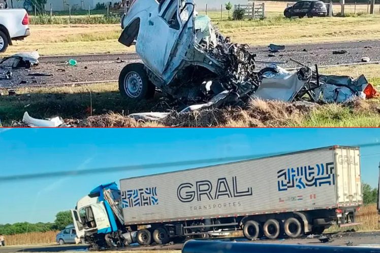 Trágico choque en Ruta Nacional 18: falleció el cuarto ocupante de la camioneta