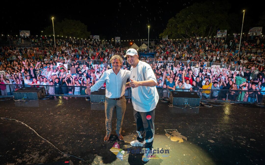 Este jueves se puso en marcha la Fiesta Nacional del Lago en Federación