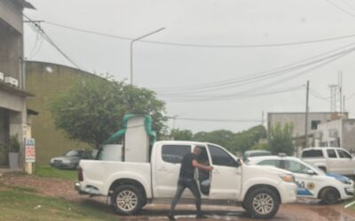 La Policía de Chajarí realizó un allanamiento por una denuncia de robo en una casa abandonada