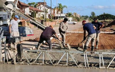 El Municipio de Federación avanza con obras en diferentes puntos de la ciudad