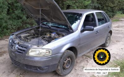 Federación: La Policía halló un auto denunciado como robado