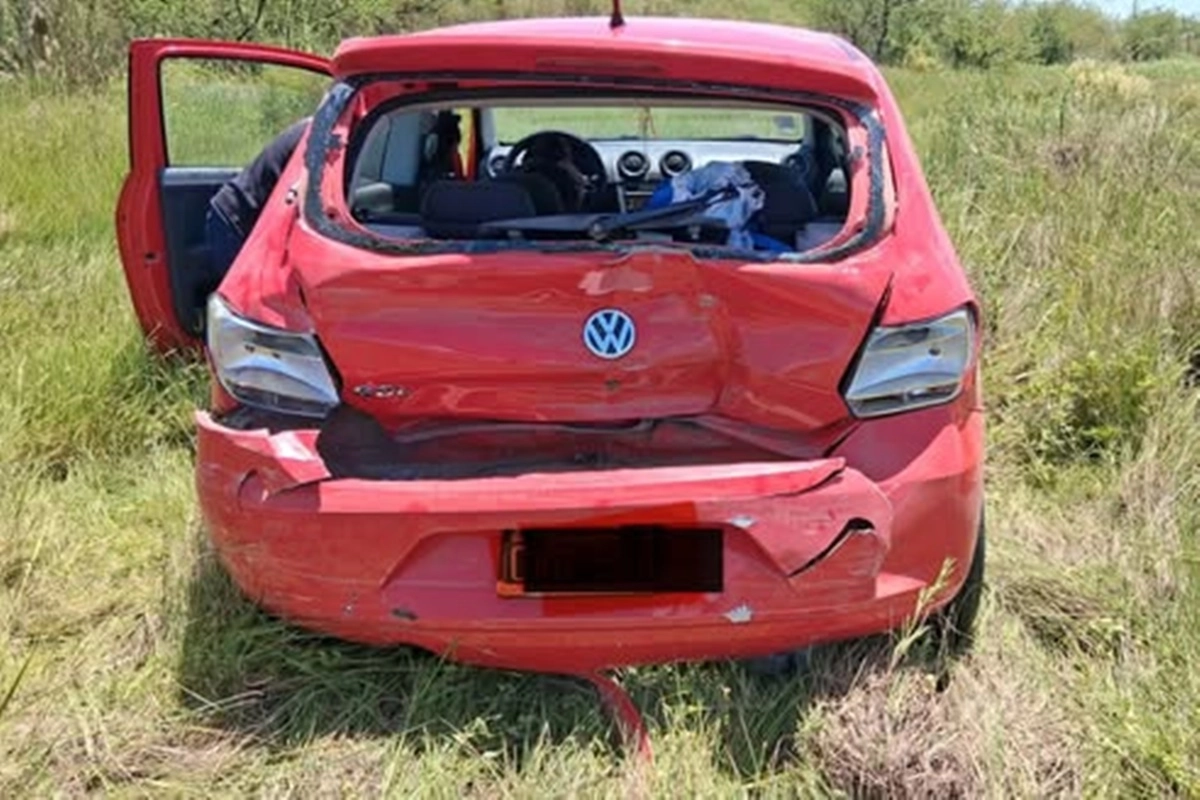 Un auto fue embestido por un camión en la Ruta 127 - VDRnet