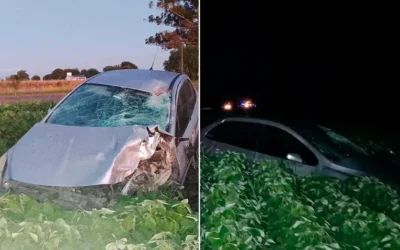 Nuevo accidente fatal en Entre Ríos: Un joven murió tras choque entre moto y auto en Ruta 32