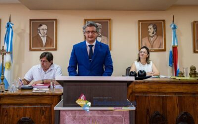 Bravo inauguró el período de sesiones ordinarias del HCD de Federación y destacó la gestión en un contexto nacional difícil