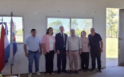 Perini participó de la asunción de las nuevas autoridades de la comuna de Colonia Alemana