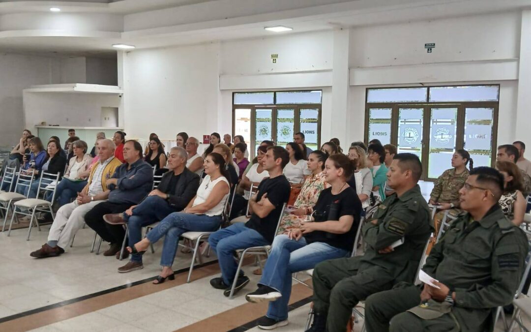 Vanina Perini participó de una Jornada de Salud Mental en Chajarí
