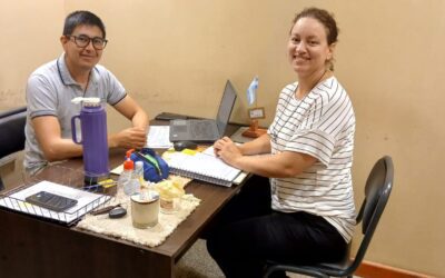 Con varias demandas en agenda, Vanina Perini se volvió a reunir con el director departamental de Escuelas