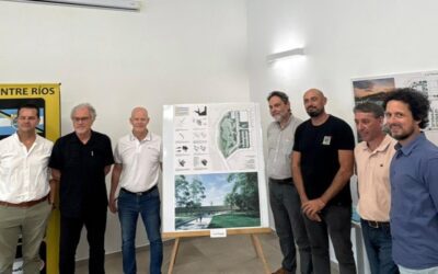 Eligieron el proyecto ganador del concurso para la obra del Parque Termal de Santa Ana: «Otra jornada muy trascenedente», valoró Zanandrea