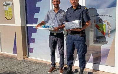 El Municipio de Villa del Rosario aportó materiales para obras en la comisaría local