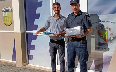 El Municipio de Villa del Rosario aportó materiales para obras en la comisaría local