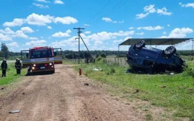 Tragedia en Autovía 14: Falleció un bebé de Chajarí tras el vuelco de una camioneta cerca de Mocoretá