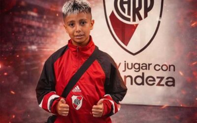 Con sólo 9 años, niño concordiense ya firmó contrato AFA con River Plate
