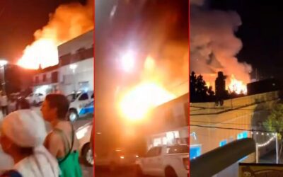 Explosión e incendio en un bar céntrico de Villaguay: cuatro personas resultaron heridas