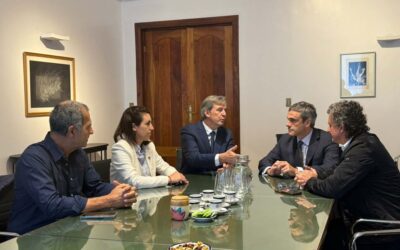 Ricardo Bravo en Buenos Aires: reclamo directo al Gobierno nacional por las deudas con Federación