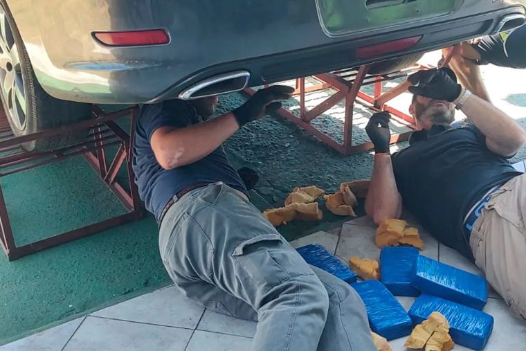 Condenaron a pareja que fue descubierta cerca de Chajarí cuando transportaba cocaína por la Autovía 14