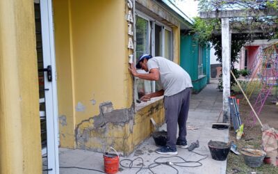 El Municipio de Villa del Rosario ejecutó nuevas obras en la UENI «Naranjitas»