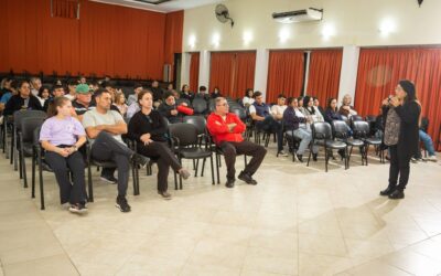 Se realizó en Villa del Rosario la charla sobre Violencia en el Deporte