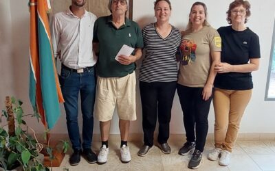 El Municipio de Villa del Rosario entregó aporte económico a la Asociación de Bochas de Chajarí