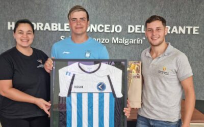 Gabriel Tonina recibió un nuevo reconocimiento del gobierno local