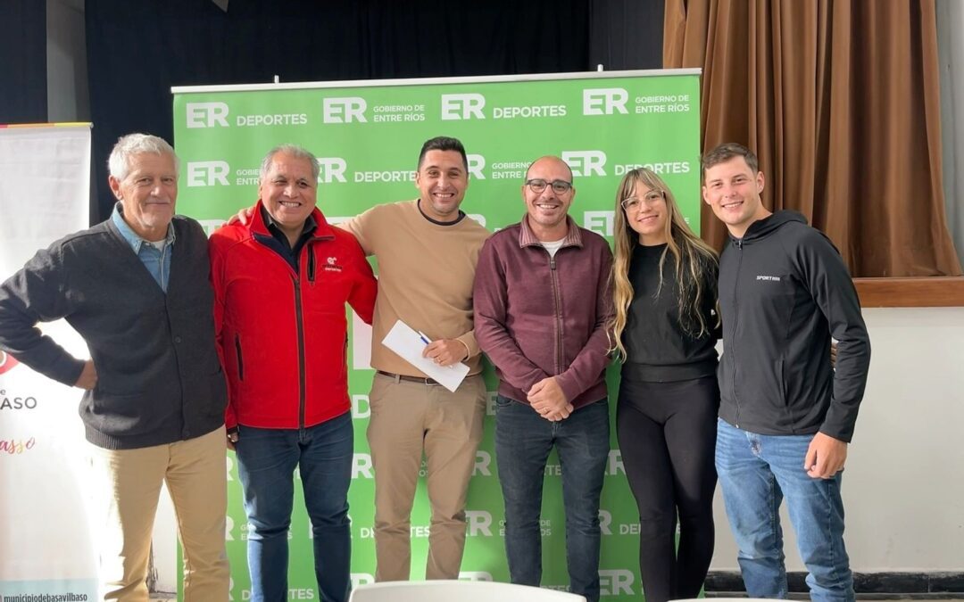 Franco Dalprá participó de una reunión organizativa de los Juegos Deportivos Entrerrianos 2026