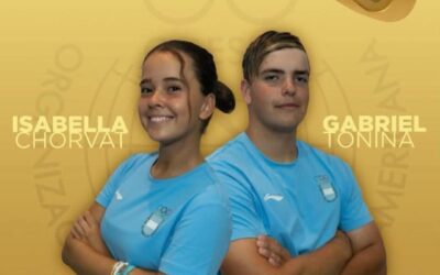 Gabriel Tonina hace historia en Panamá: Logró medallas de Oro y Plata en los Juegos Sudamericanos de la Juventud