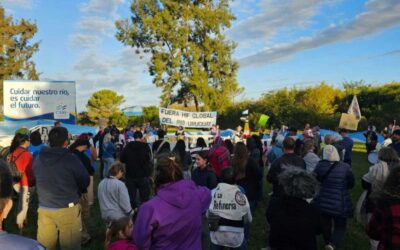 “Un grito colectivo que recorre toda la costa del río Uruguay”: En varias ciudades de las dos orillas se manifestaron contra la planta de HIF