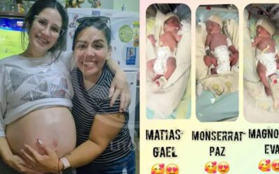 Nacieron trillizos en el hospital Masvernat: La joven madre es oriunda de Feliciano